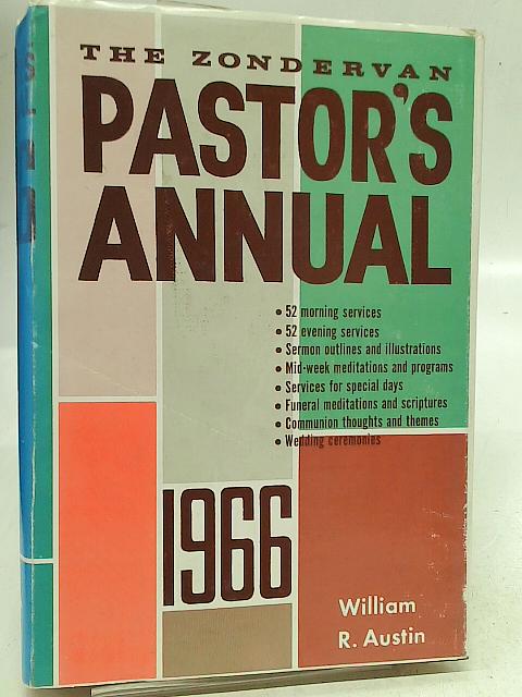 The Zondervan Pastor's Annual By William Austin