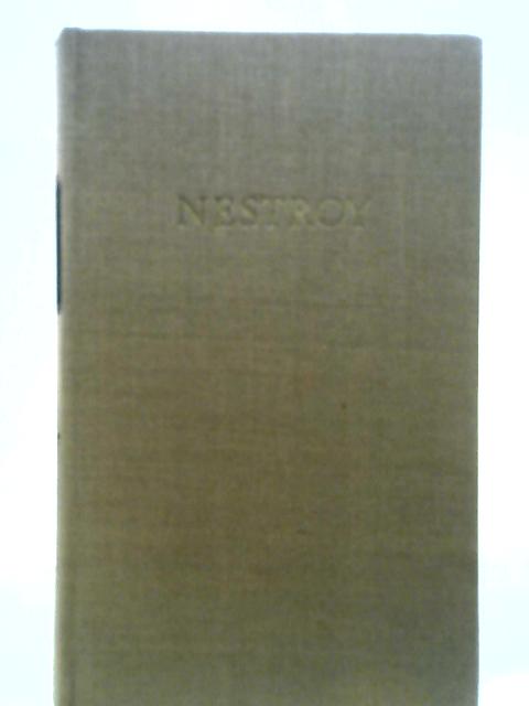 Nestroys Werke Erster Band von None Stated