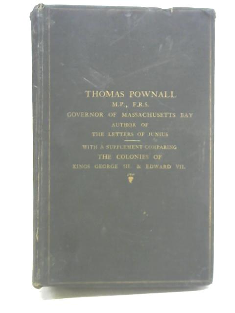 Thomas Pownall By Charles Pownall