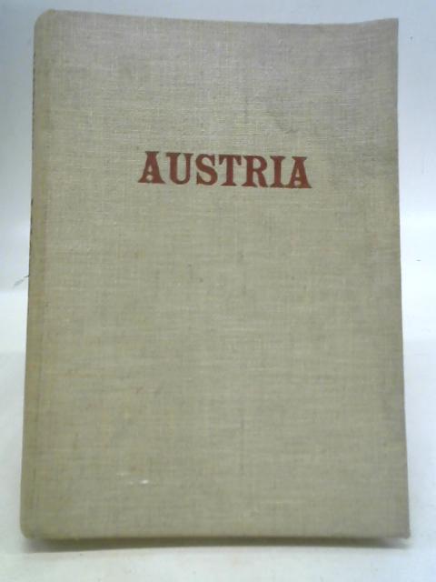 Austria L'Autriche Osterreich By Richard Aldington
