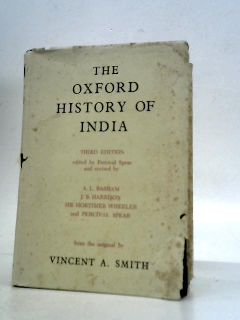 The Oxford History of India By Vincent A. Smith
