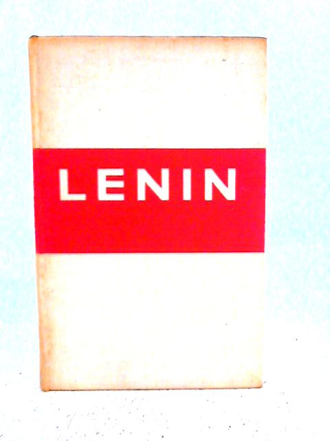 Lenin By D.S. Mirsky
