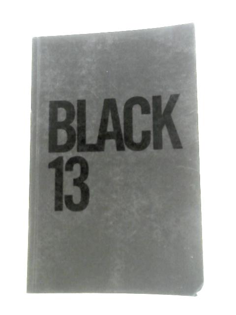 Black 13 (Scott Pearce) By Adam Hamdy