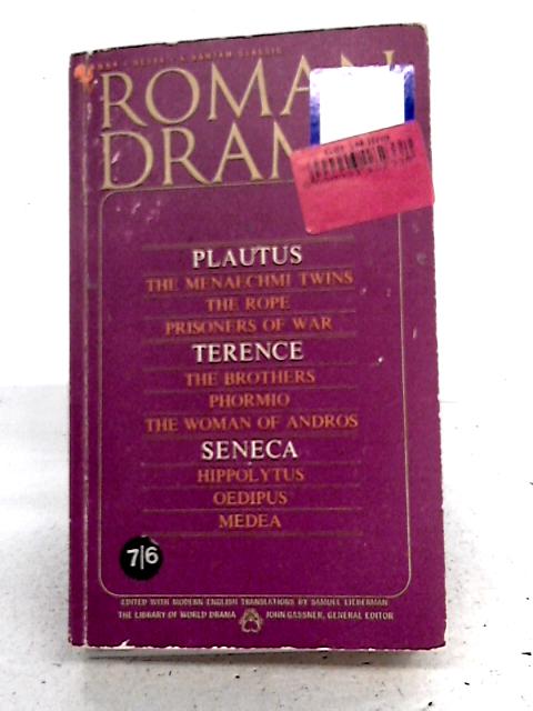Roman Drama By Samuel Lieberman