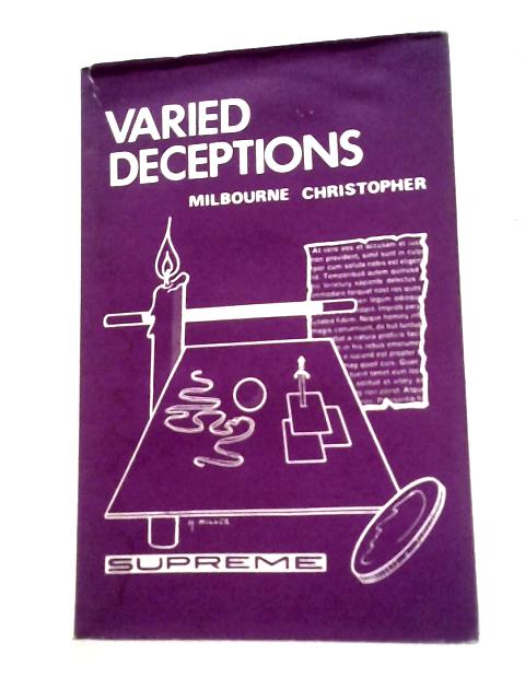 Varied Deceptions von Milbourne Christopher