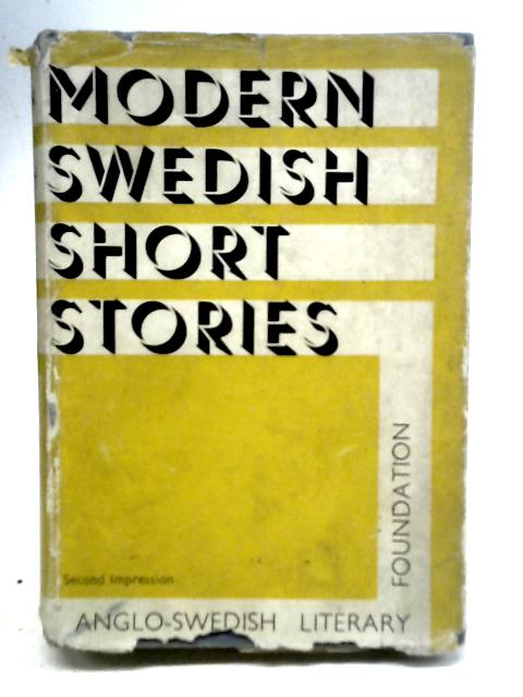 Modern Swedish Short Stories By Various