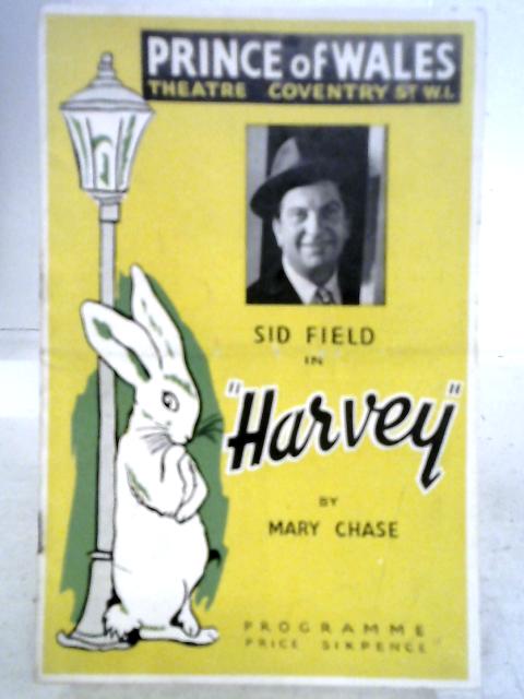 1940s Harvey programme by Mary Chase Joe E.Brown Prince of Wales Coventry By Mary Chase