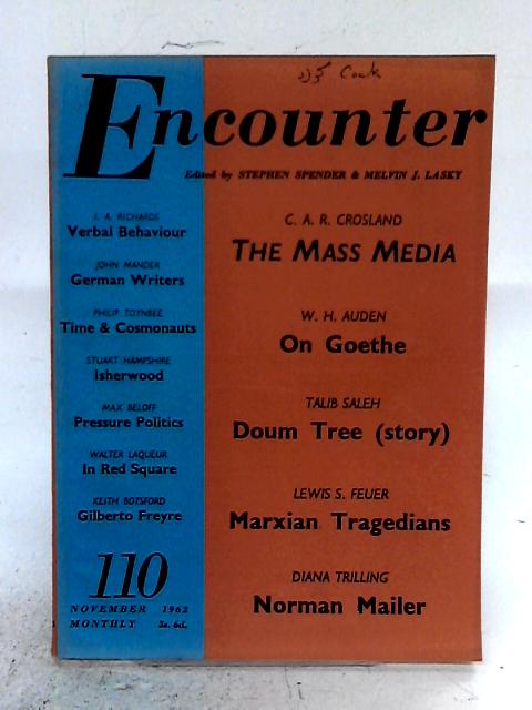 Encounter: 110: Vol. XIX, No. 5 von Various s