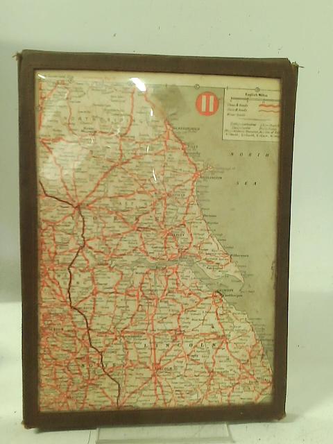 Key Plan of Road Maps- British Isles: Wonderful Britain By Unstated