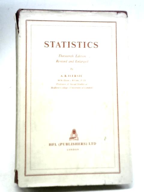 Statistics von A.R. Ilersic