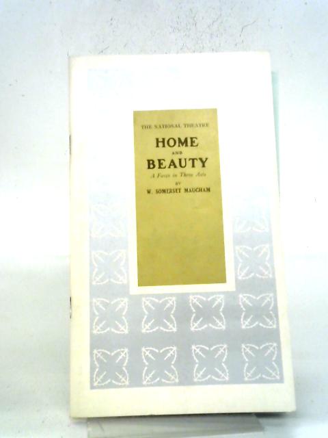 Home and Beauty, The National Theatre Programme 1968 with Cast List By Various