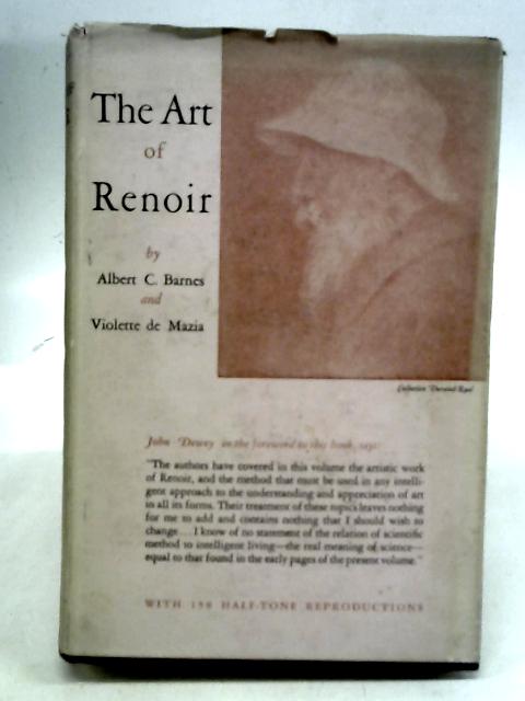 The Art Of Renoir von Albert C Barnes & V de Mazia