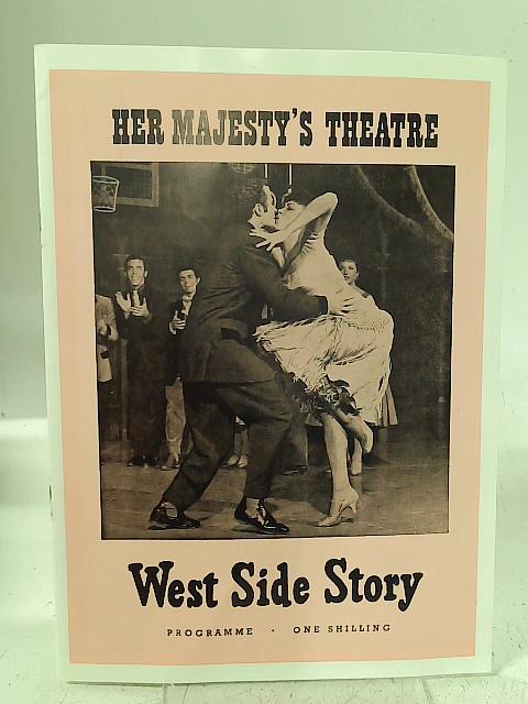 West Side Story: Her Majesty's Theatre- Theatre Programme von George Chakiris