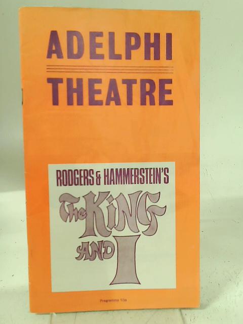 Adelphi Theatre The King and I Programme By None stated