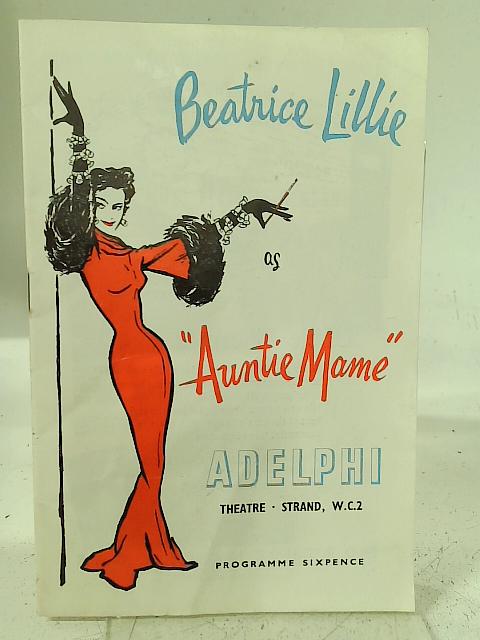 Adelphi Theatre Auntie Mame Programme By None stated
