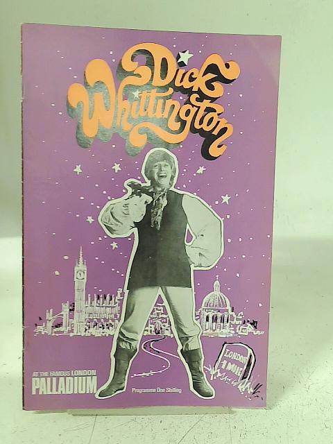 London Palladium Dick Whittington Programme By Unstated