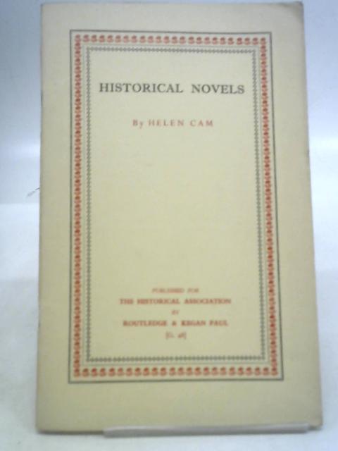 Historical Novels par Helen Cam