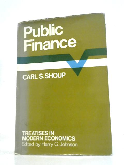 Public Finance By Carl S. Shoup