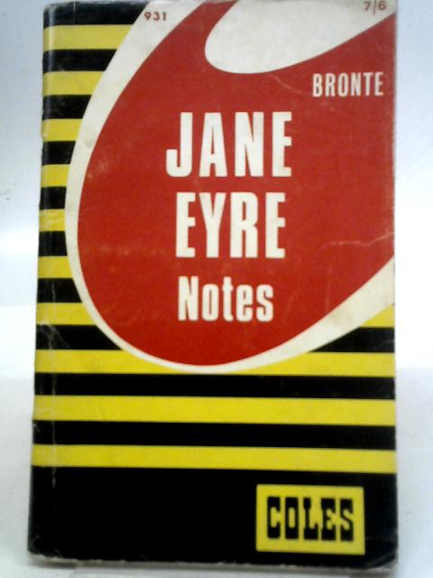 Jane Eyre Notes By Unstated