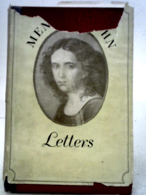 Letters By Felix Mendelssohn