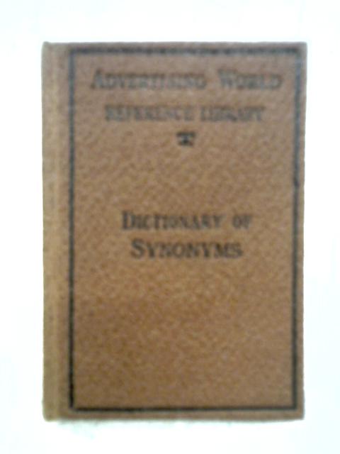 Dictionary of Synonyms By J. A. Farquharson