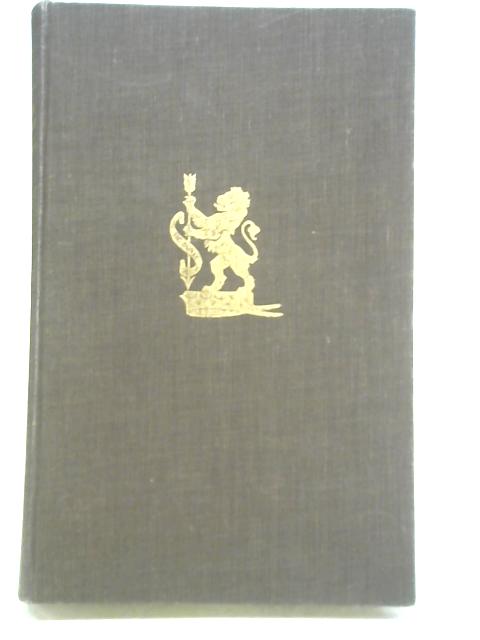 Sir Alfred Egerton 1886-1959, A Memoir with Papers By Lady Egerton