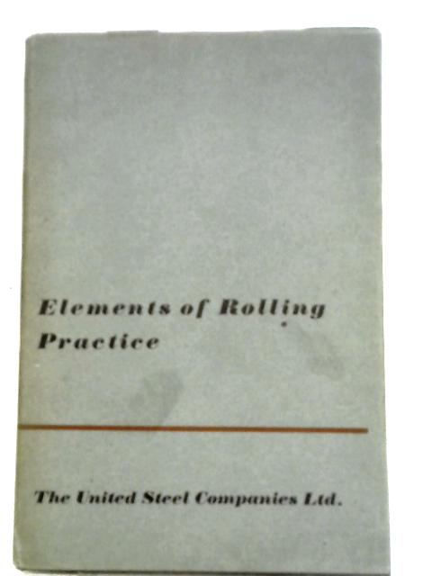 Elements of Rolling Practice By None Stated