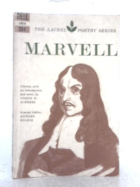 The Laurel Poetry Series: Marvell By Marvell