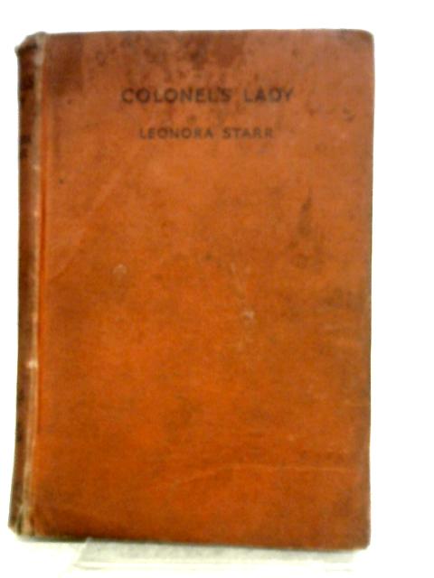 Colonel's Lady, - english von Leonara Starr