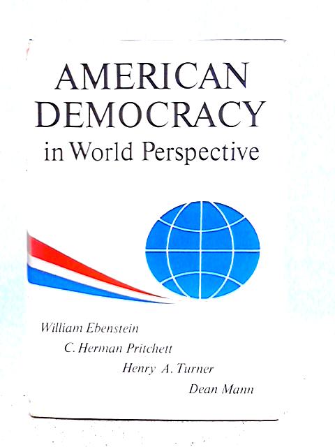 American Democracy in World Perspective von Various