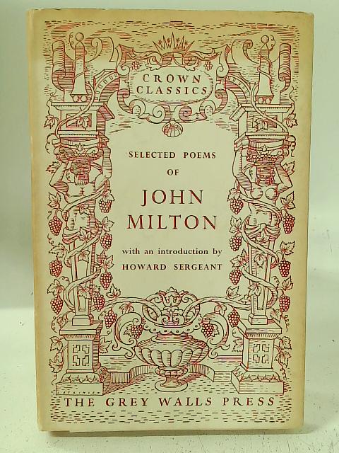 A Selection of Poems (Crown Classics) By John Milton