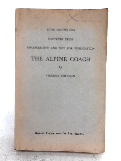 The Alpine Coach By Virginia Coffman