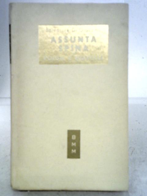 Assunta spina Poesie E Novelle By Salvatore Di Giacomo
