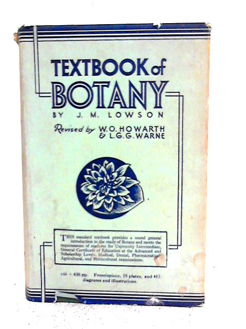 Textbook of Botany By J. M. Lowson