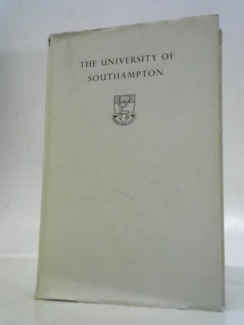 The University of Southampton By A. Temple Patterson