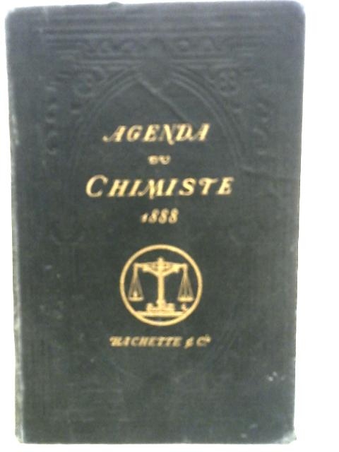 Agenda du Chimiste A L'usage By None Stated