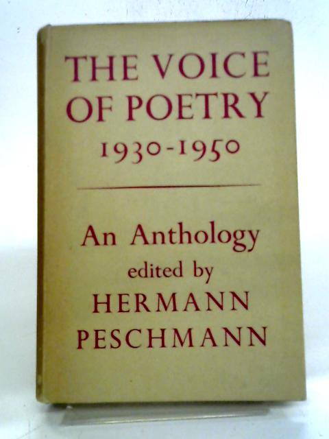 The Voice of Poetry By Hermann Peschmann