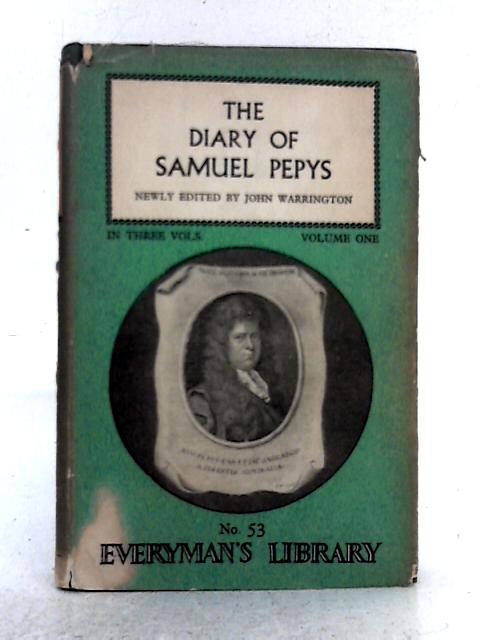 The Diary of Samuel Pepys: Volume I von Samuel Pepys