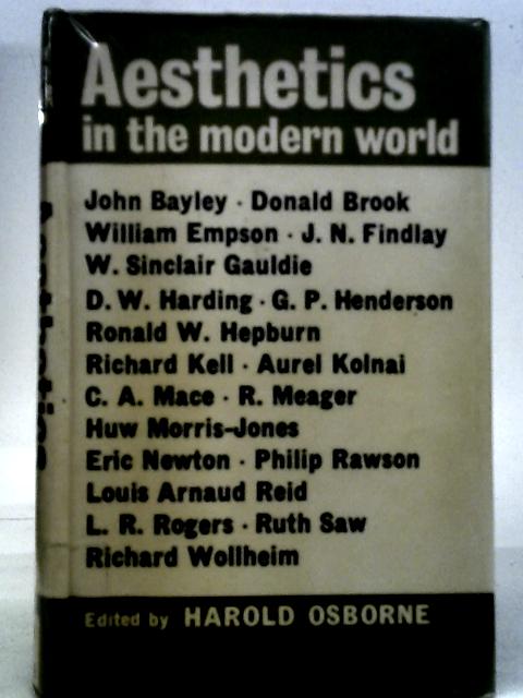 Aesthetics in the Modern World By Harold Osborne (Editor)