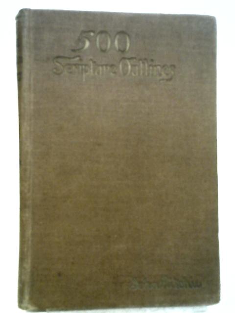 Five Hundred Scripture Outlines By John Ritchie