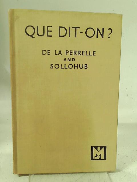 Que Dit-on? By De La Perrelle & Sollohub