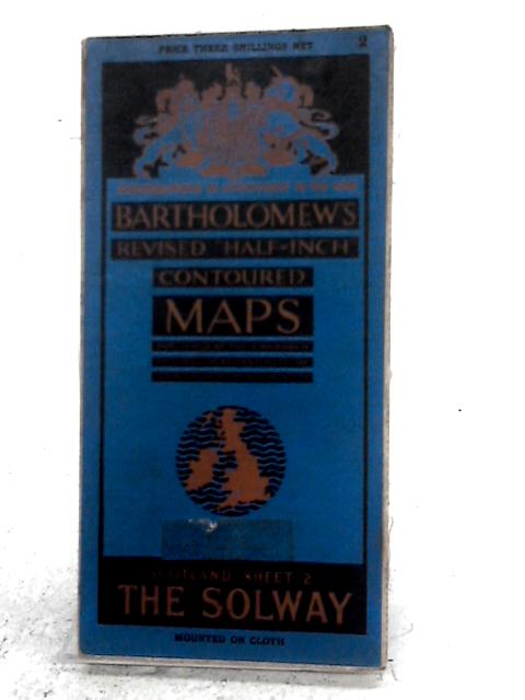 Bartholomew Half Inch Map Series The Solway Sheet 2 By none stated