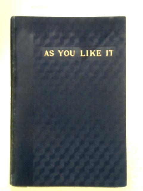 The Oxford and Cambridge Edition of Shakespeare's As You Like It By William Shakespeare