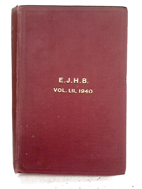 The English Jersey Cattle Society's Herd Book, Vol LII 1940 By none stated