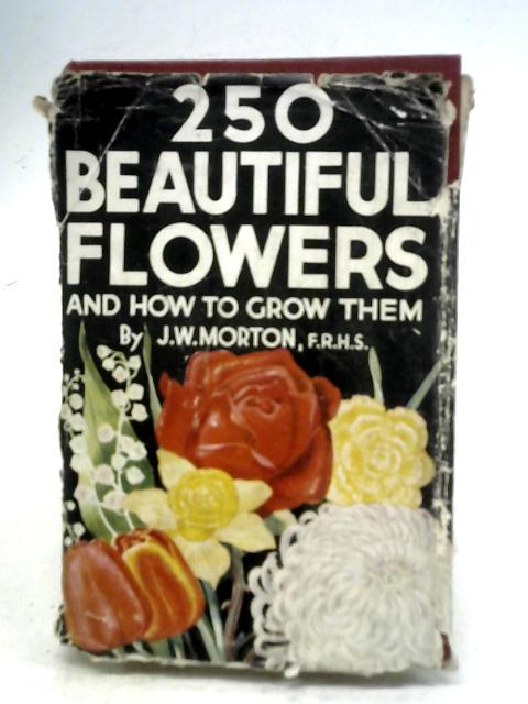 250 Beautiful Flowers and How to Grow Them von J. W. Morton