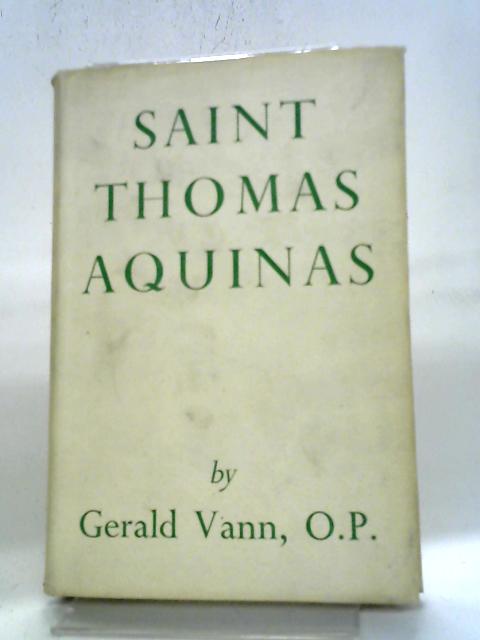 Saint Thomas Aquinas By Gerald Vann