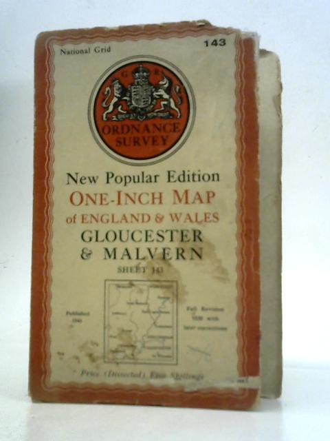 One-inch map of England & Wales Gloucester & malvern Sheet 143 von Not Known