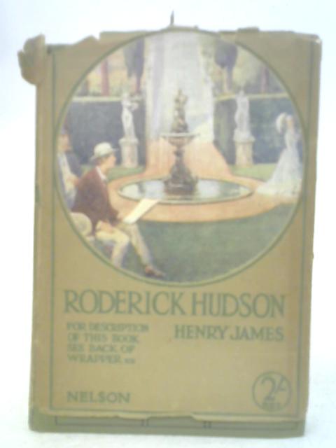 Roderick Hudson. By Henry James