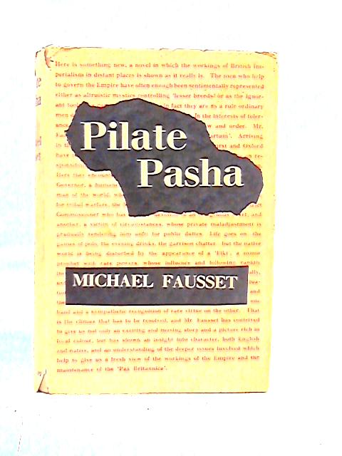 Pilate Pasha By Michael Fausset