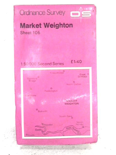 Market Weighton Sheet 106 By Ordnance Survey